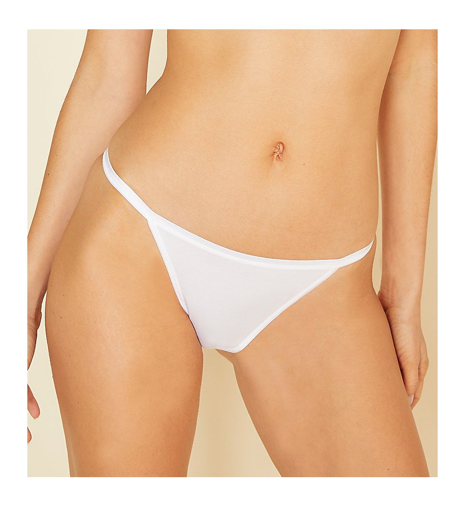 Cosabella >> Cosabella TAL0551 Talco String Bikini Panty (White S)
