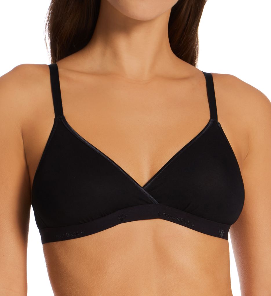 Cosabella : Cosabella Tal1302 Talco Logo Soft Bra (Black S)