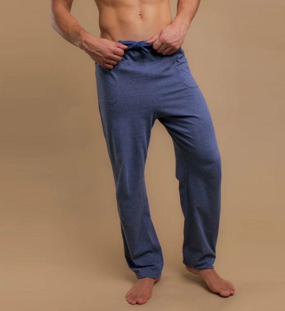 Men's Cottonique M17760 Latex Free Organic Cotton Drawstring Boxer