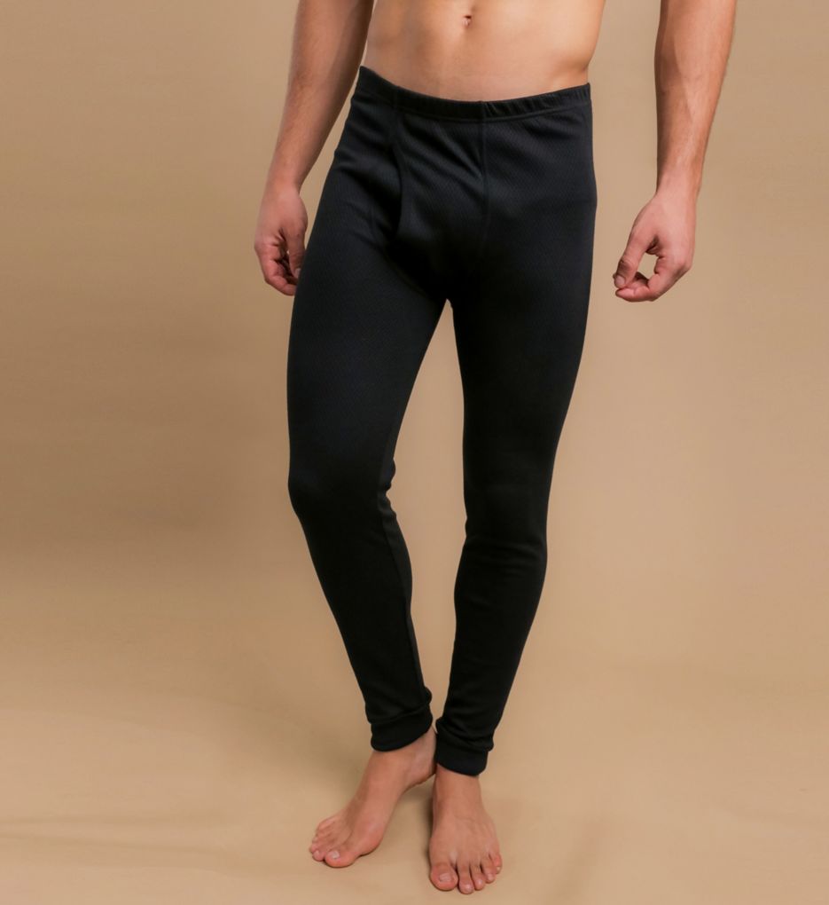 Latex Free Cotton Thermal Long Johns w Fly by Cottonique