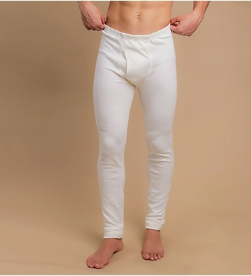 Cottonique Latex Free Cotton Thermal Long Johns w/ Fly