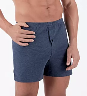 Latex Free Organic Cotton Elasticized Loose Boxer MelBlu S