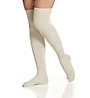 Cottonique Latex-Free 100% Cotton Thigh-High Socks M17716 - Image 1