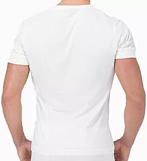 Latex Free Organic Cotton V-Neck T-Shirt Natural 2X