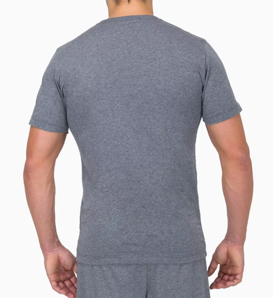 Latex Free Organic Cotton Crew Neck T-Shirt melgry S