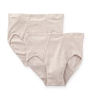Latex Free Organic Cotton Briefs - 2 Pack MelBrn L