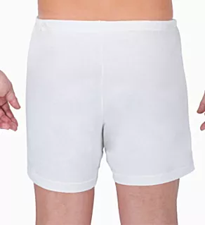 Latex Free Organic Cotton Loose Boxers - 2 Pack Natural 2X/3X