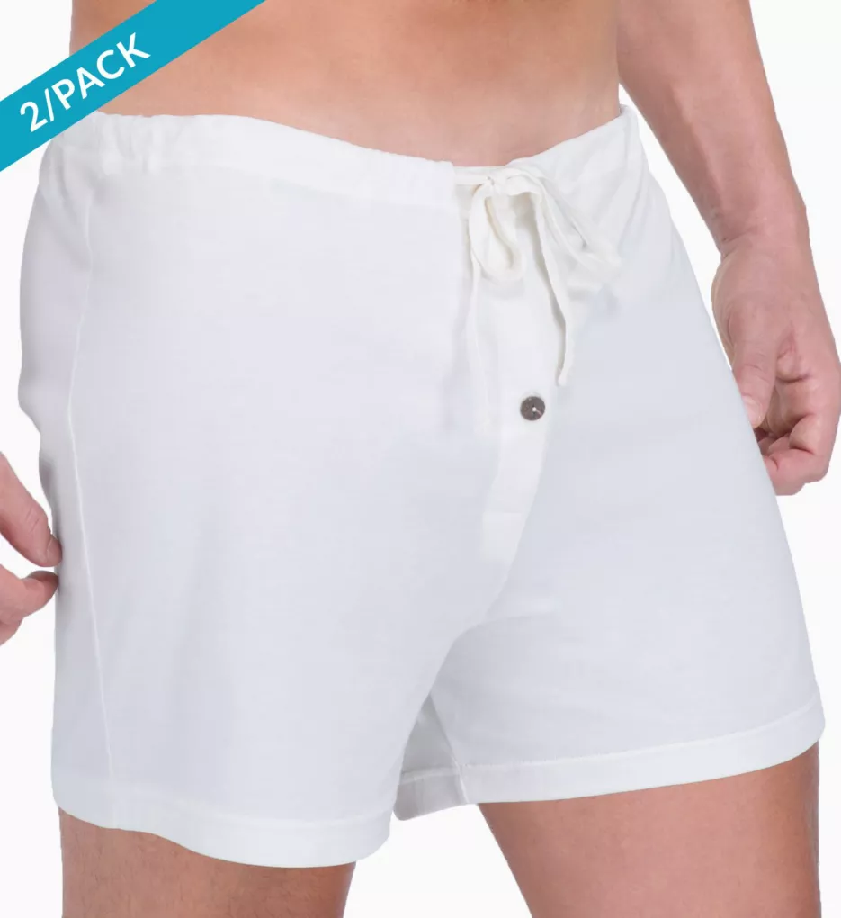 Latex Free Organic Cotton Drawstring Boxer Brief by Cottonique