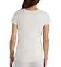 Cottonique Latex Free Organic Cotton Cap Sleeve T-Shirt W12210 - Image 2