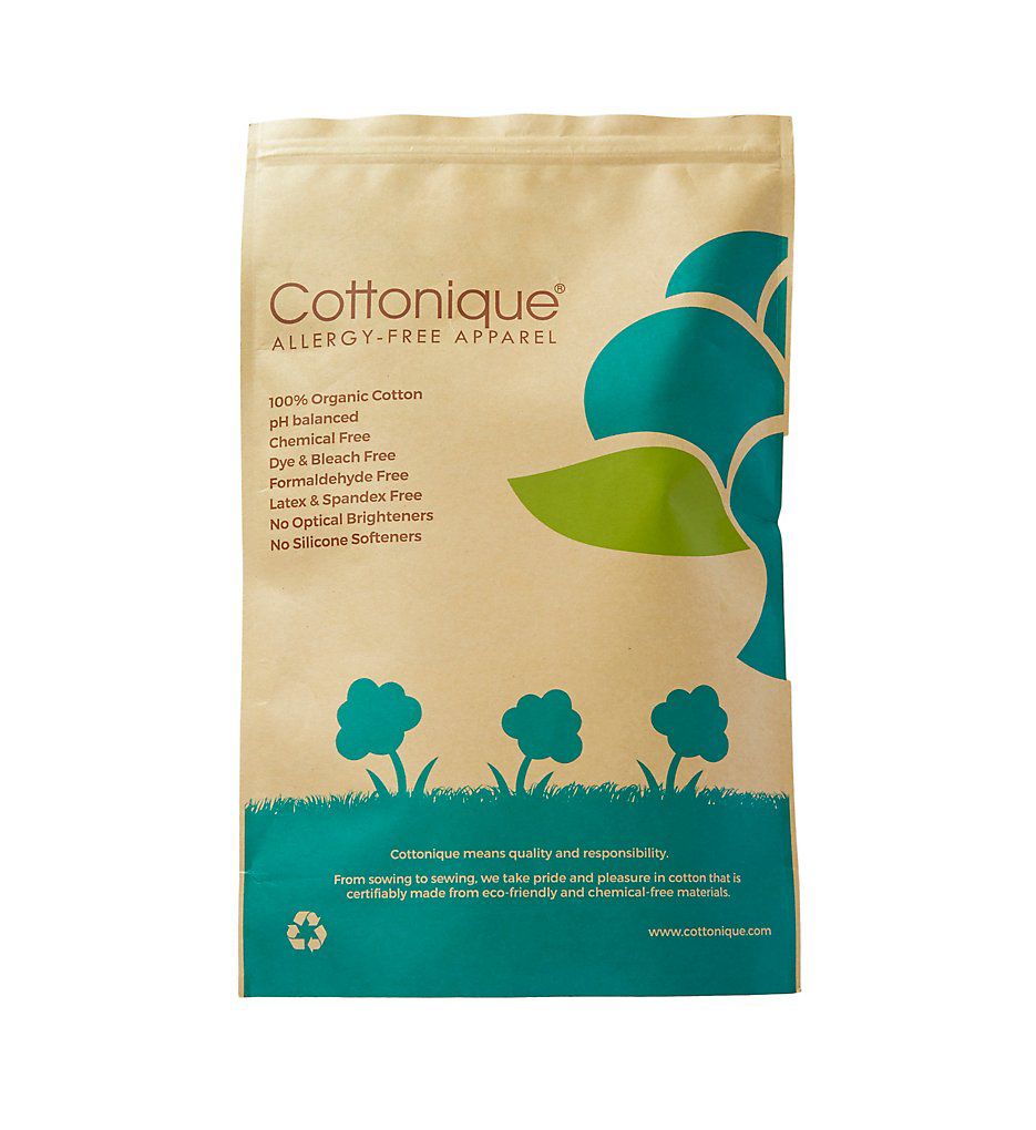Latex Free Organic Cotton Bra Liner Natural 6 by Cottonique