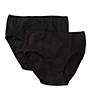 Cottonique Latex Free Organic Cotton Brief Panty - 2 Pack W22200 - Image 4