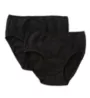 Cottonique Latex Free Organic Cotton Brief Panty - 2 Pack W22200 - Image 5