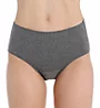 Cottonique Latex Free Organic Cotton Brief Panty - 2 Pack W22200 - Image 1
