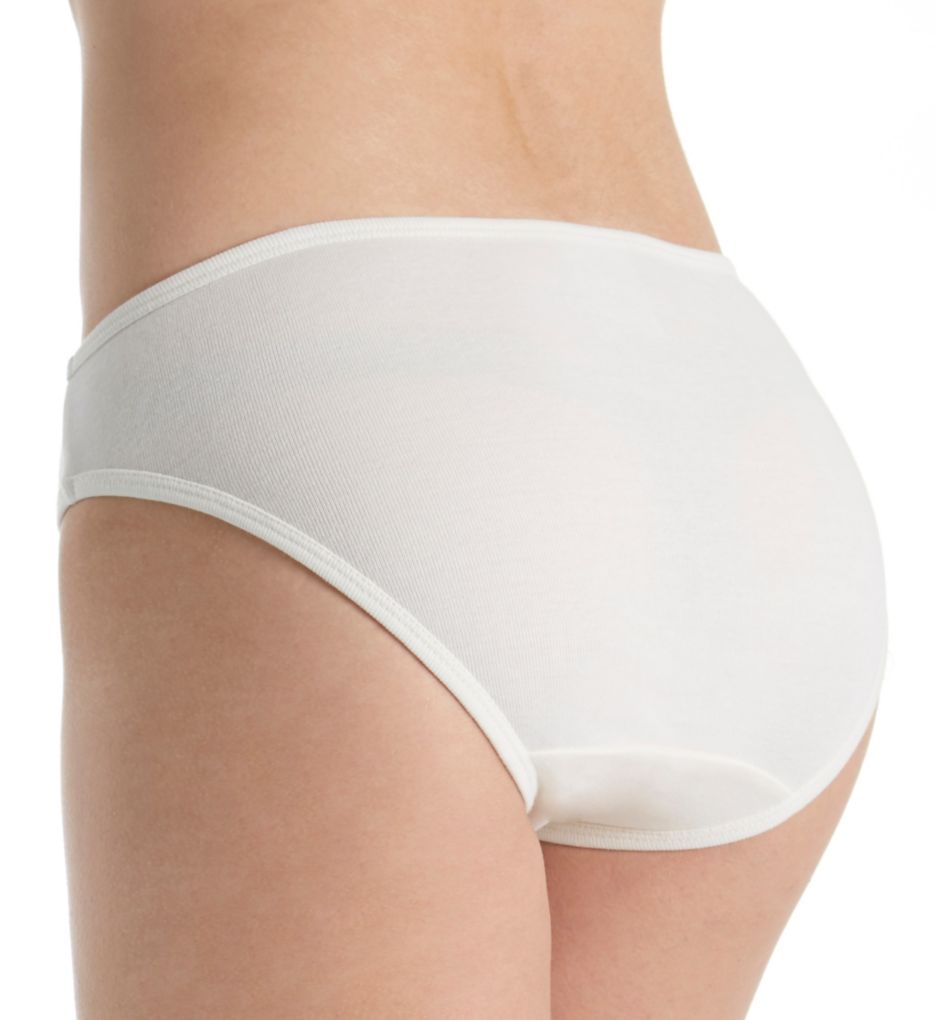 Cottonique Women's Latex-Free Waist Brief made from 100% Organic Cotton  (2/pack | Natural)