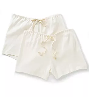 Latex Free Organic Cotton Boyleg Panty - 2 Pack Natural 5