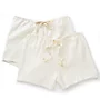 Cottonique Latex Free Organic Cotton Boyleg Panty - 2 Pack W22220N - Image 4