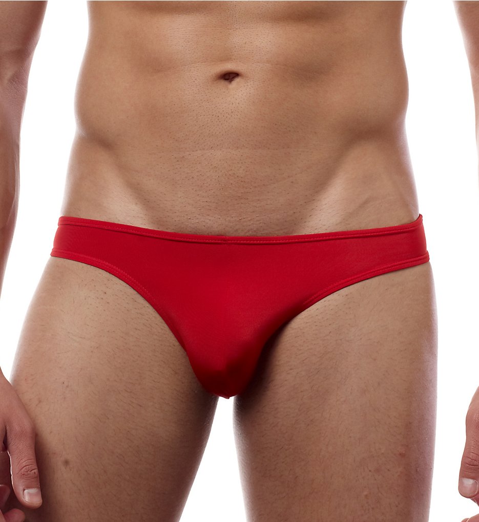 Cover Male 101 Low Rise Classic Bikini Briefs (Red)
