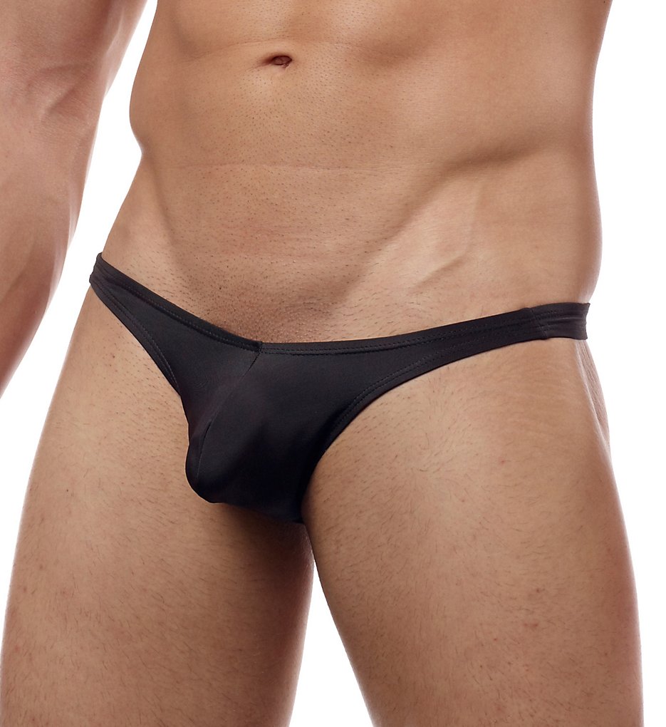 Cover Male 201 Pouch Enhancing Brazilian Bikini (Black)