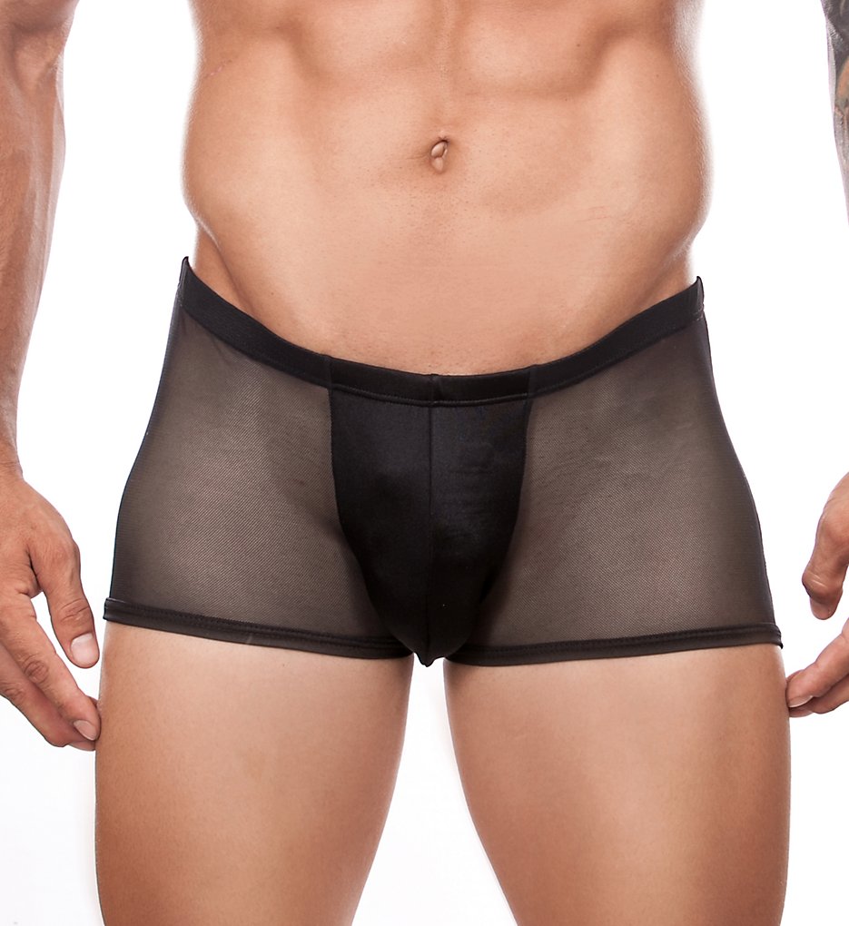 Cover Male CM164 Seductive Large Pouch See Through Trunk (Black)