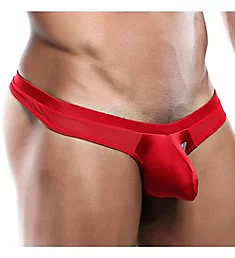 Microfiber Pouch Thong Red S