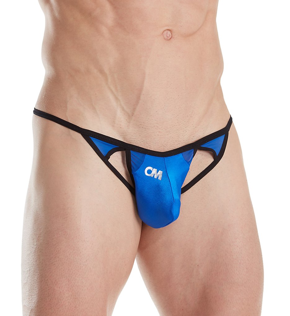 Cover Male CML003 Power Peek-a-Boo G-String (Royal)