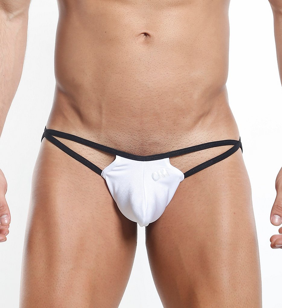 Cover Male CML004 Strappy G-String (White)