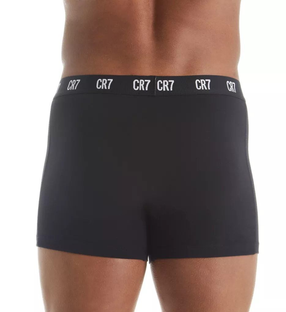 Essential Cotton Stretch Trunks - 3 Pack WHT 2XL