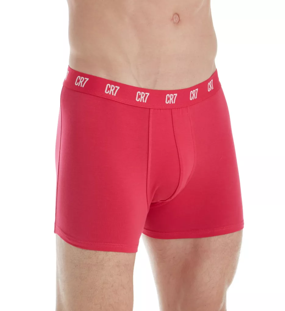 Essential Cotton Stretch Trunks - 3 Pack WHT 2XL