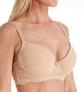 Eye of the Tiger Molded T-Shirt Bra Buff 34B
