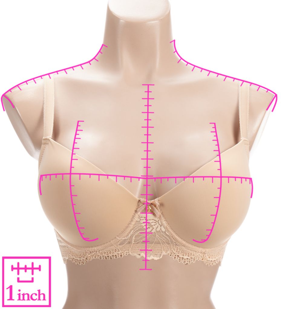 Creme Bralee Eye of the Tiger Molded T-Shirt Bra 18333 - Image 3