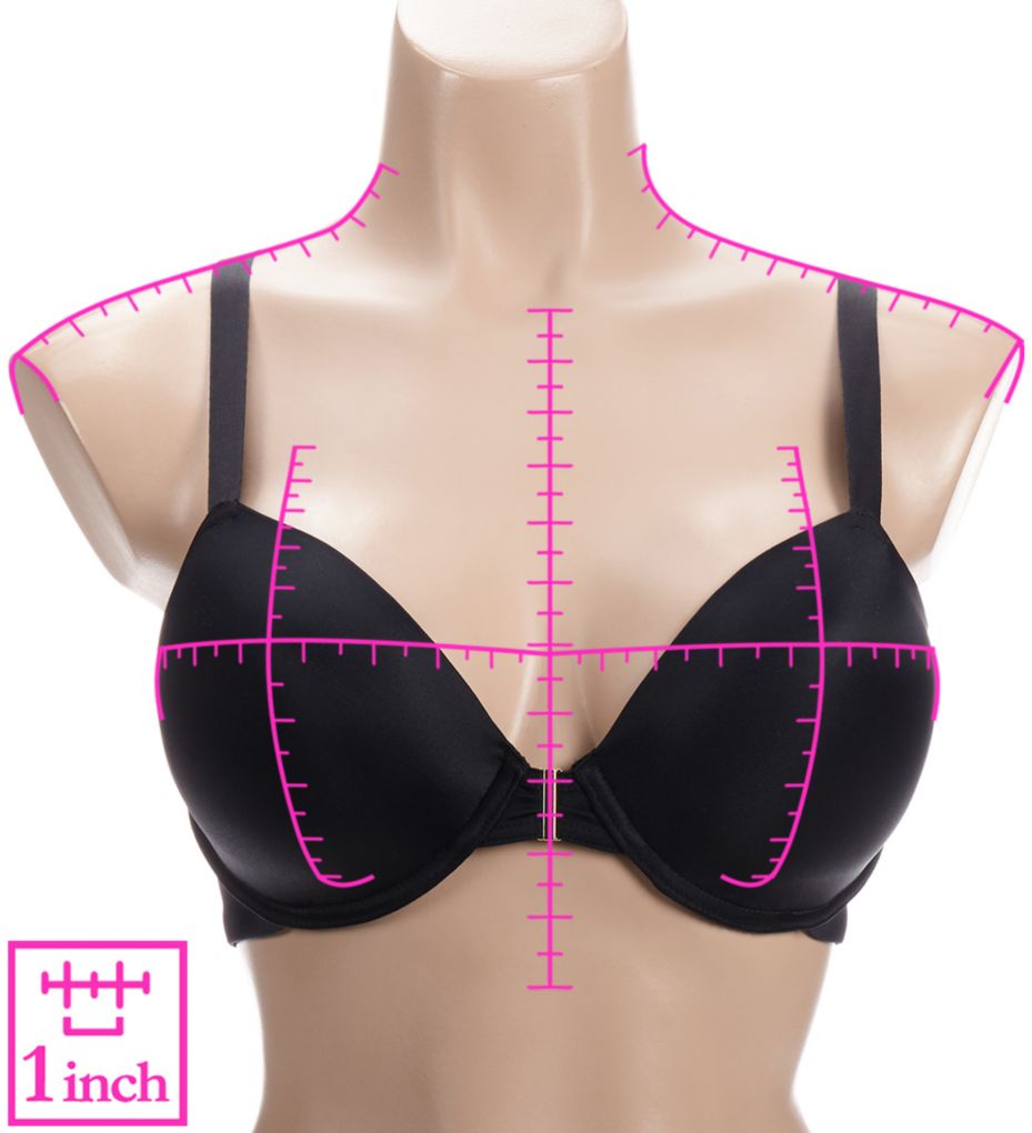 Creme Bralee Night Fever Front Hook Strappy Back Bra 19021 - Image 3