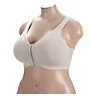 Curvy Couture Cotton Luxe Front & Back Close Wireless Bra 1416 - Image 6