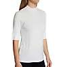 Cuddl Duds Softwear with Stretch Elbow Sleeve Mock Neck Top 3526116 - Image 1