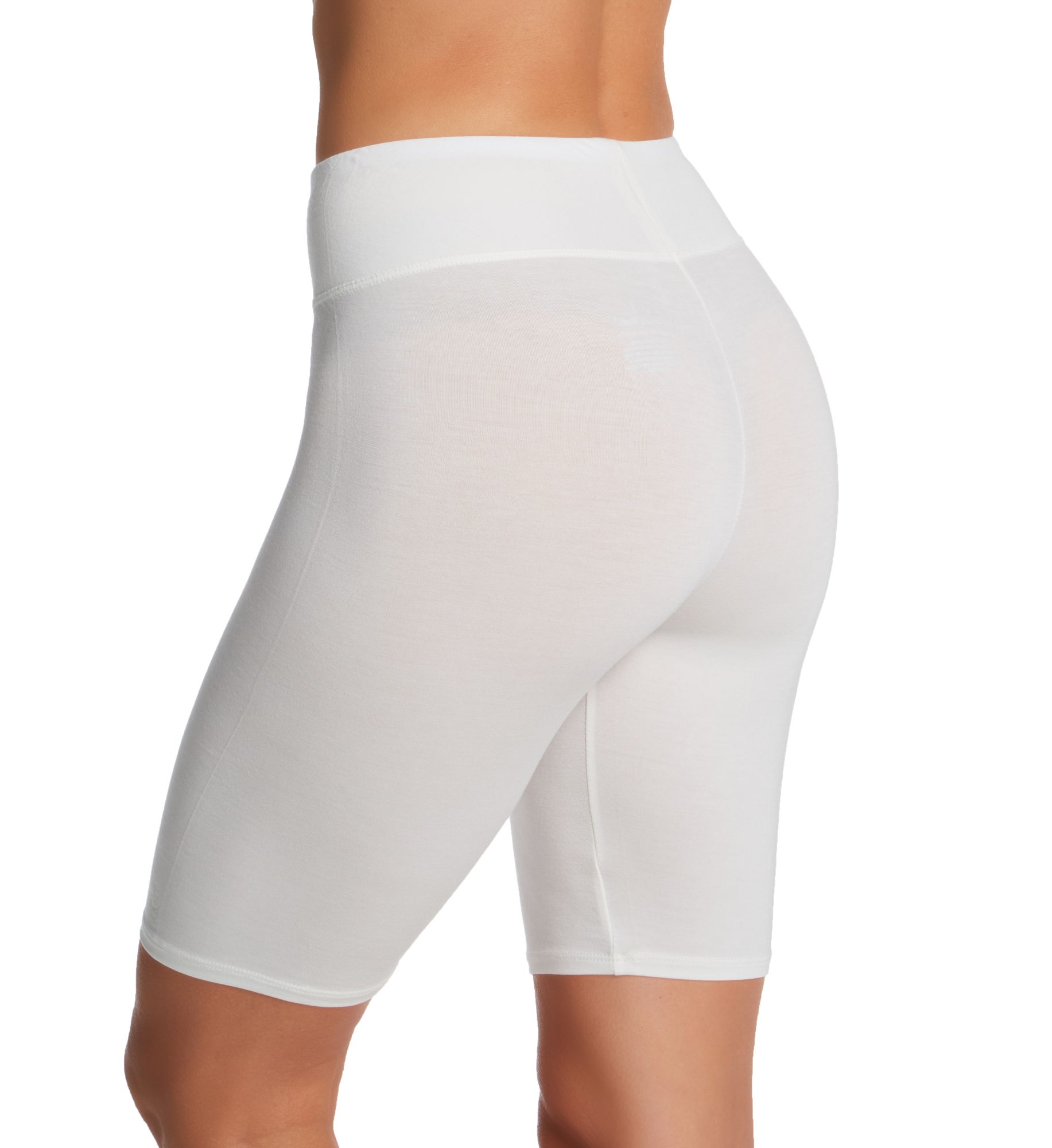 Cuddl Duds Softwear with Stretch Short Ivory M  - Image 2