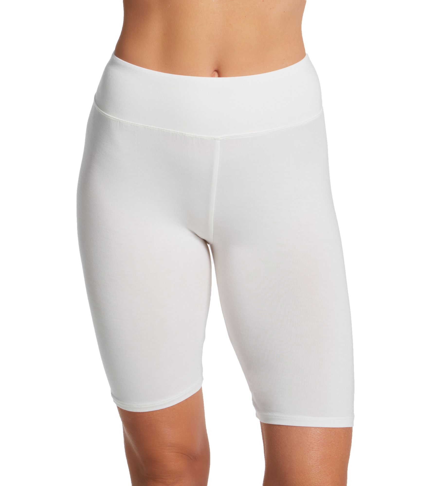 Cuddl Duds Softwear with Stretch Short Ivory M  - Image 1