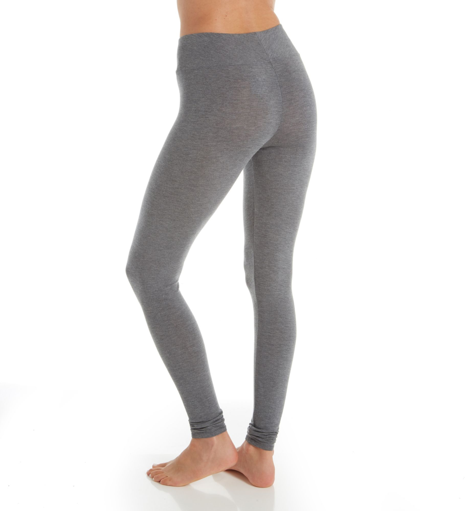 Cuddl Duds Softwear with Stretch Legging Charcoal Heather M  - Image 2