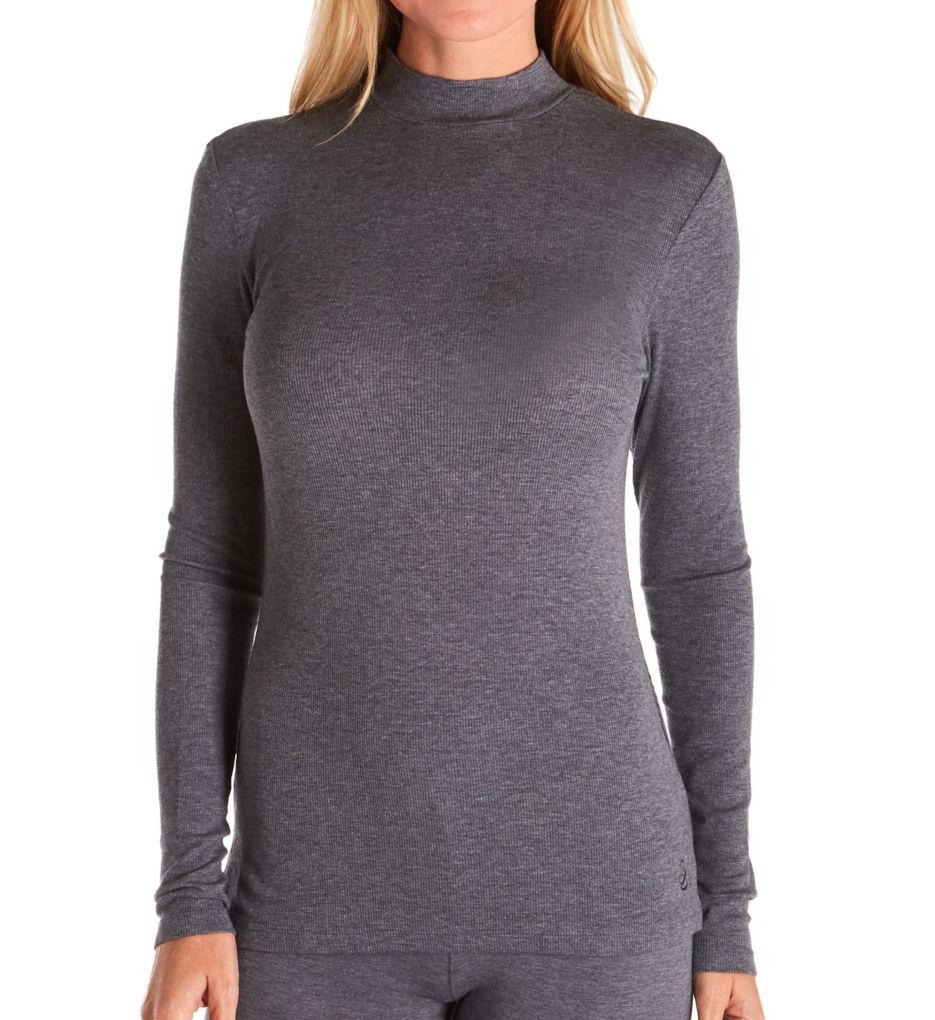 cuddl duds mock neck