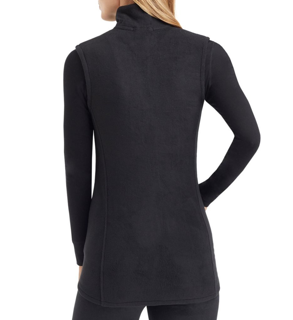 Fleecewear with Stretch Full Zip Vest-bs