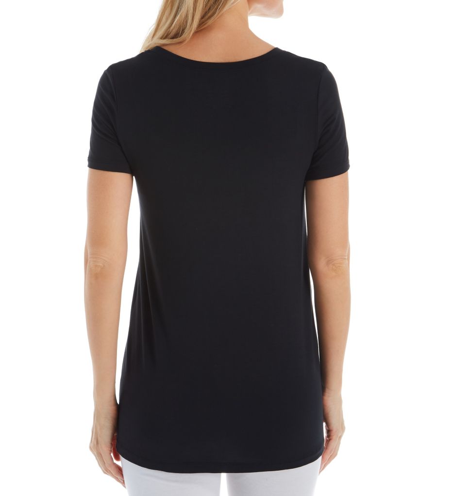 Softwear with Stretch Short Sleeve Scoop Neck Tee