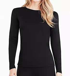 Climatesmart Long Sleeve Crew Neck Shirt Black S
