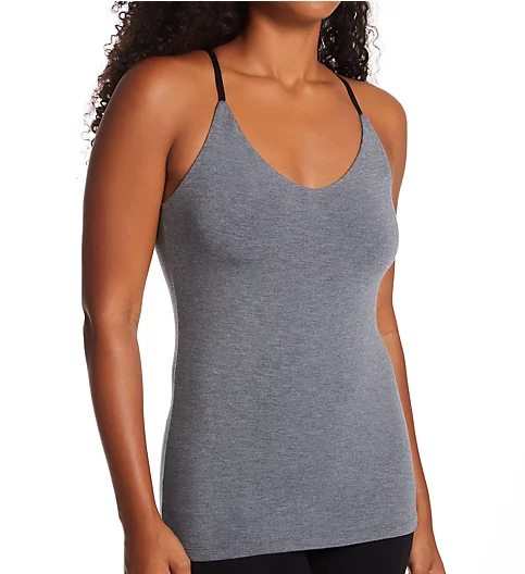 Softwear with Stretch Camisole Charcoal Heather L
