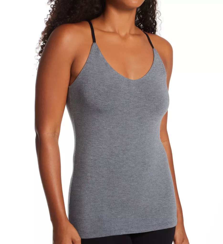 Softwear with Stretch Camisole Charcoal Heather S