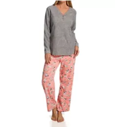 Dogs Long Sleeve PJ Set Dogs S