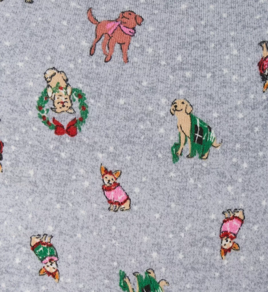 Cuddl Duds Holiday Dogs Long Sleeve PJ Set 8612885 - Image 3