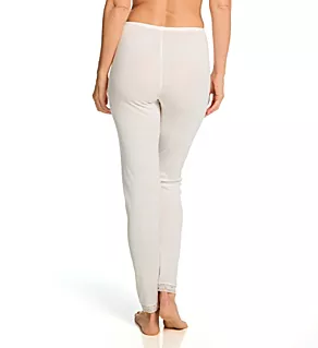 Softwear Lace Edge Legging Ivory S