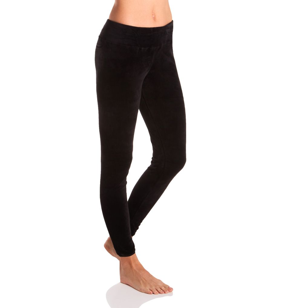 Cuddl Duds Double Plush Velour Leggings