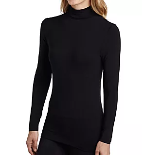 Softwear with Stretch Long Sleeve Turtleneck Black S