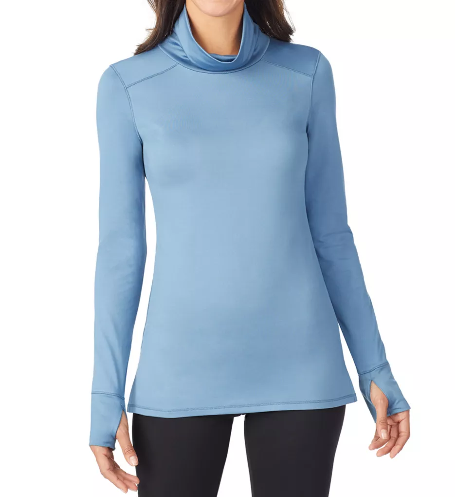 Cuddl Duds Thermawear Long Sleeve Cowl Neck Shirt 8921136