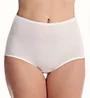 Cuddl Duds Lorraine Cotton Full Brief with Picot Trim Panty LR101 - Image 1