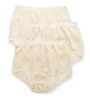 Cuddl Duds Lorraine Lace Trim Nylon Full Brief Panty - 3-Pack LR102P3 - Image 3